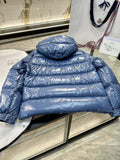 Moncler Maya 70 High-Shine Hooded Puffer Coat