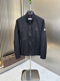 Moncler Stand-Collar Full-Zip Jacket