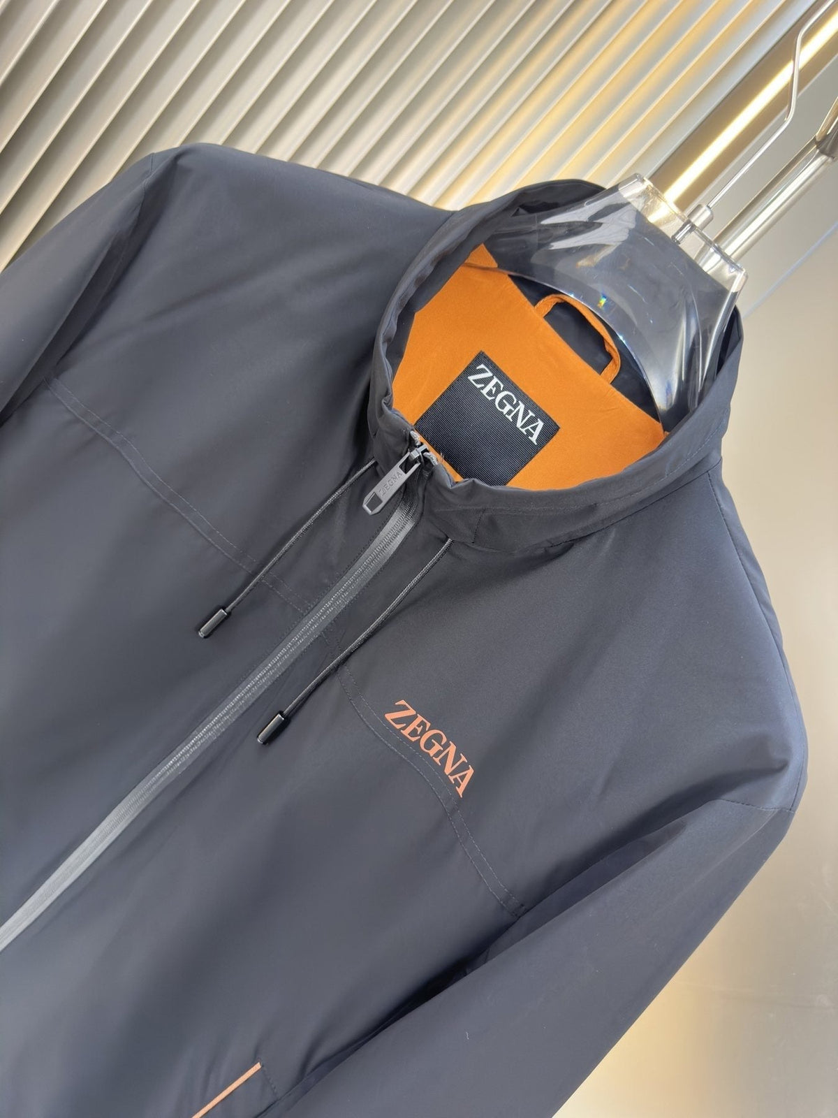 Zegna Stand-Collar Zip Jacket