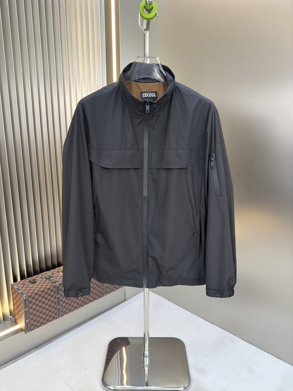 Zegna Zip-Front Utility Jacket