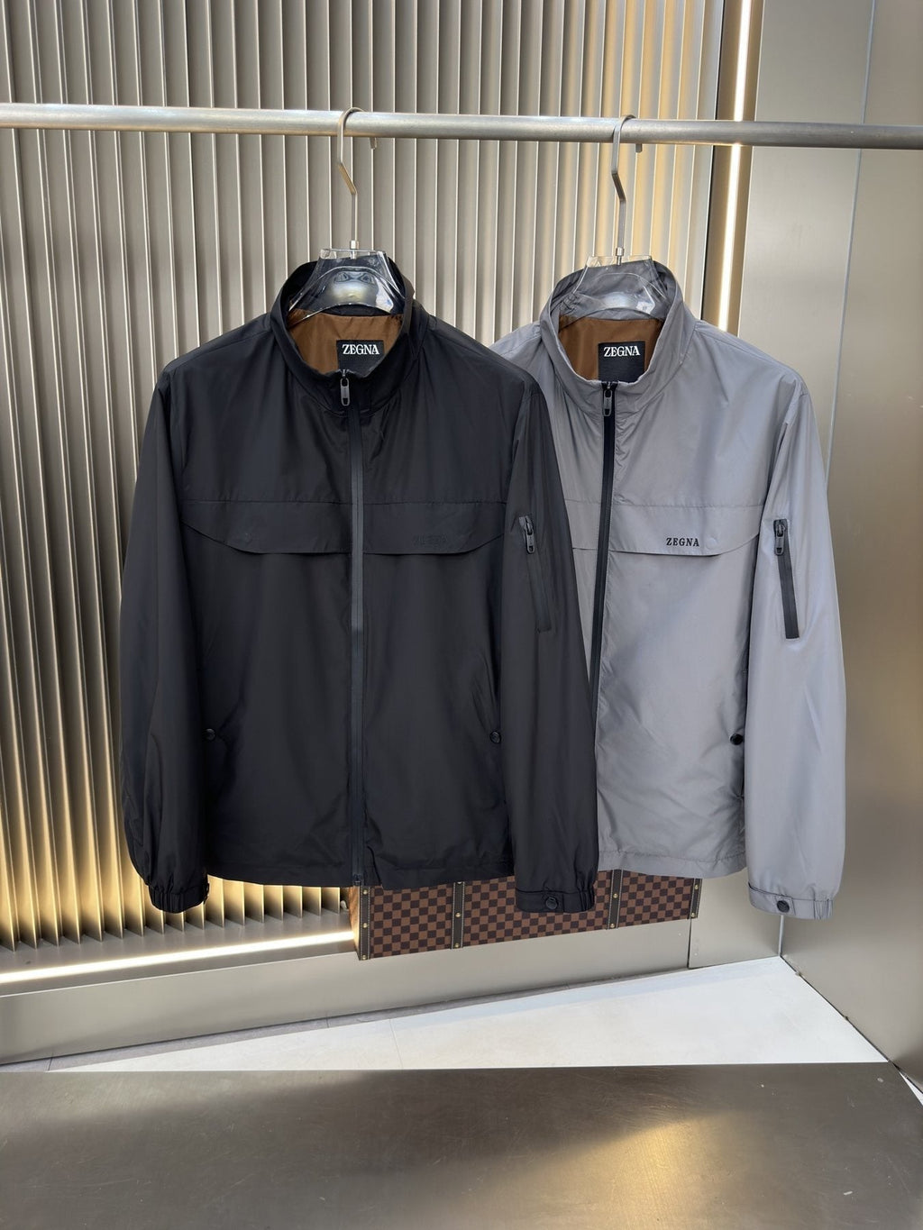 Zegna Zip-Front Utility Jacket