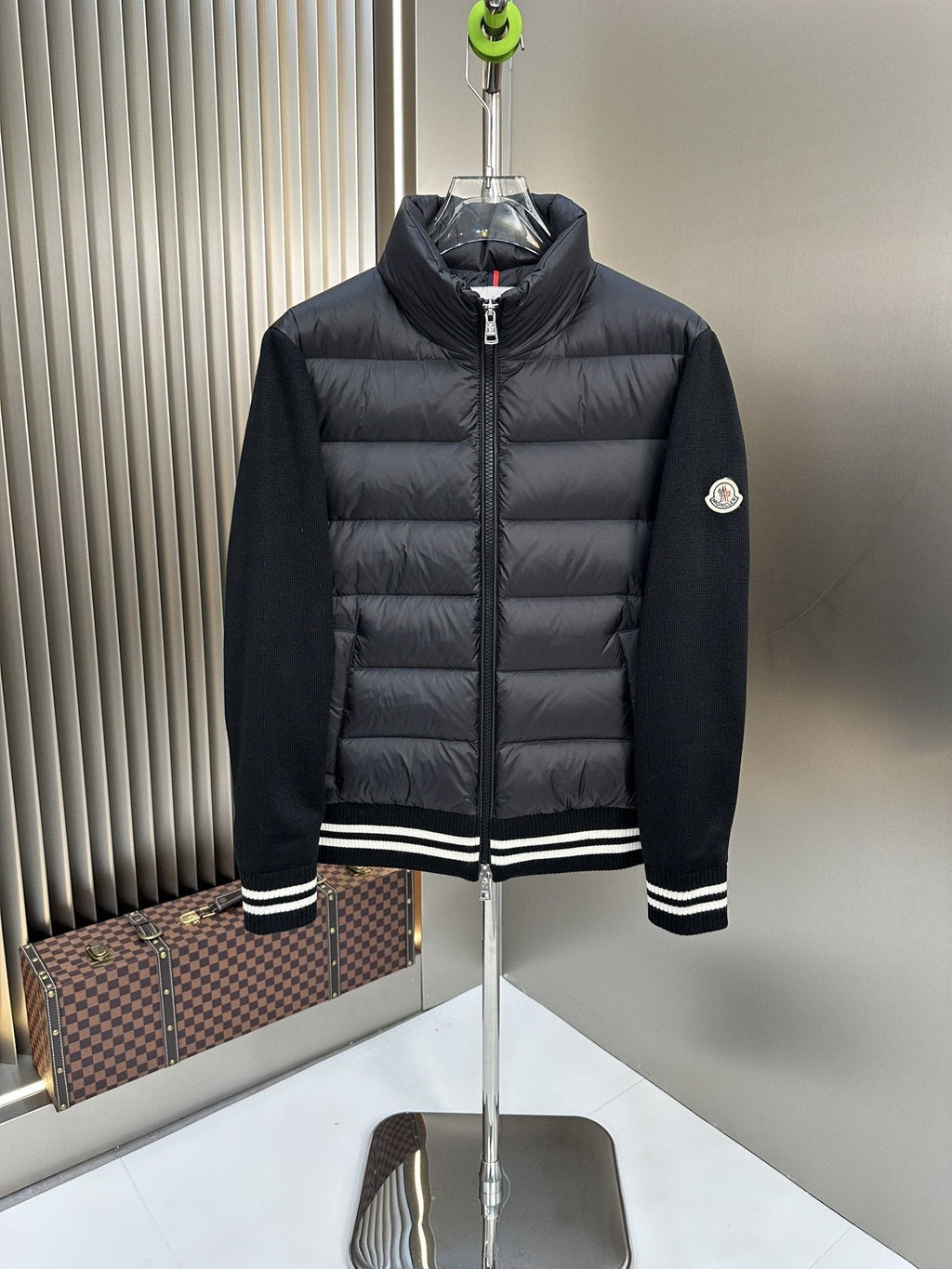 Moncler Sweater Sleeve Down Jacket
