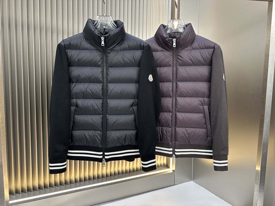 Moncler Sweater Sleeve Down Jacket
