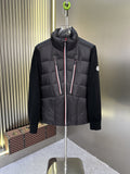 Moncler Black Quilted Hybrid Jacket