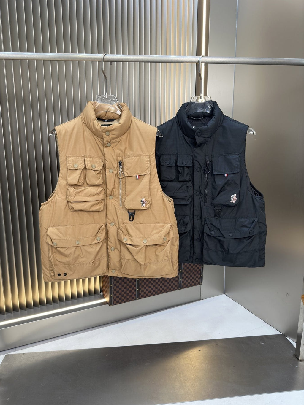 Moncler Quilted Utility Down Vest