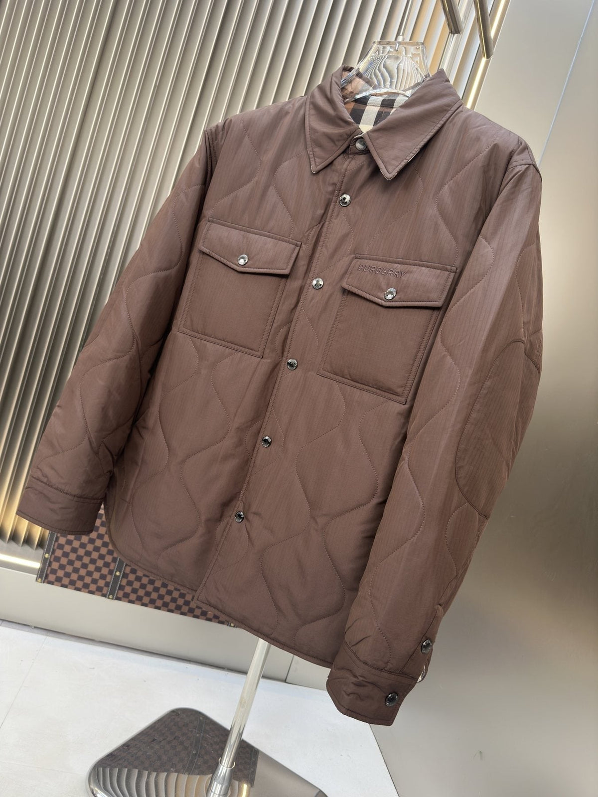 Burberry Reversible Quilted Jacket