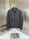 Gucci Tonal Monogram Zip-Front Bomber Jacket