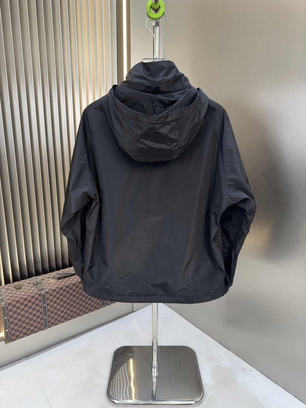 Burberry Hooded Zip-Front Jacket