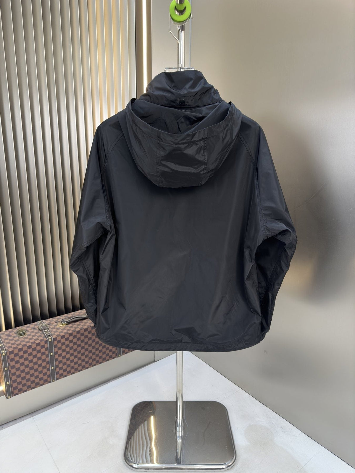 Burberry Hooded Zip-Front Jacket