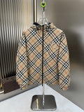 Burberry Reversible Check Hooded Jacket