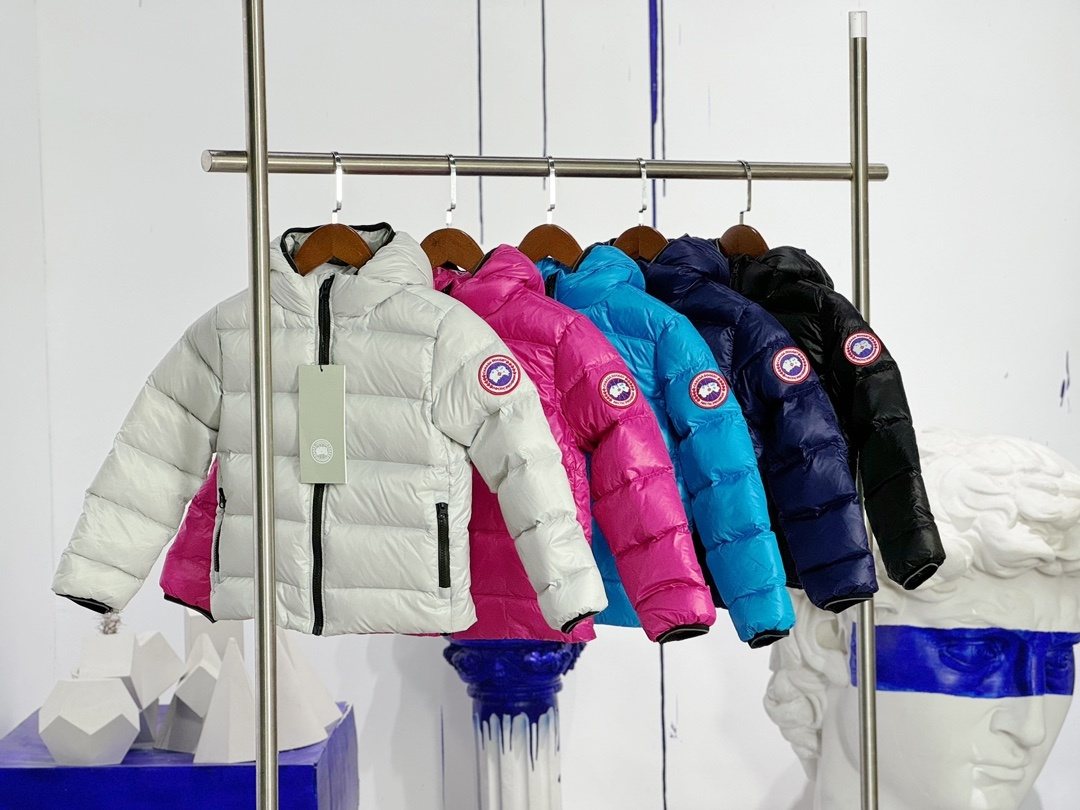 Canada Goose Kids' Hooded Quilted Down Jacket