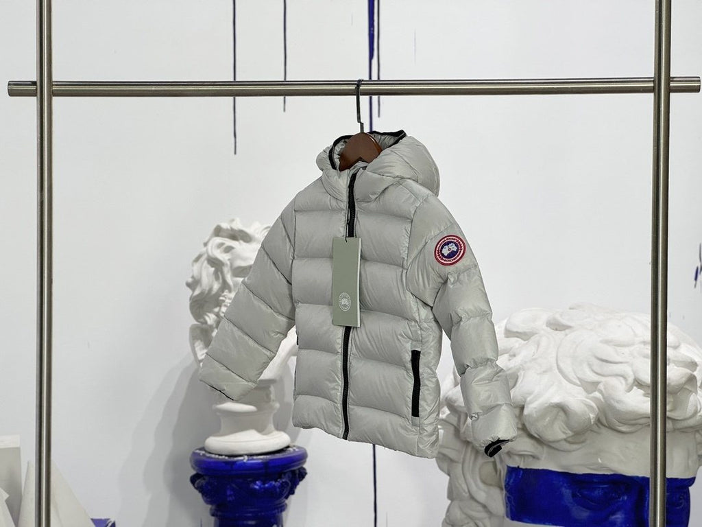 Canada Goose Kids' Hooded Quilted Down Jacket