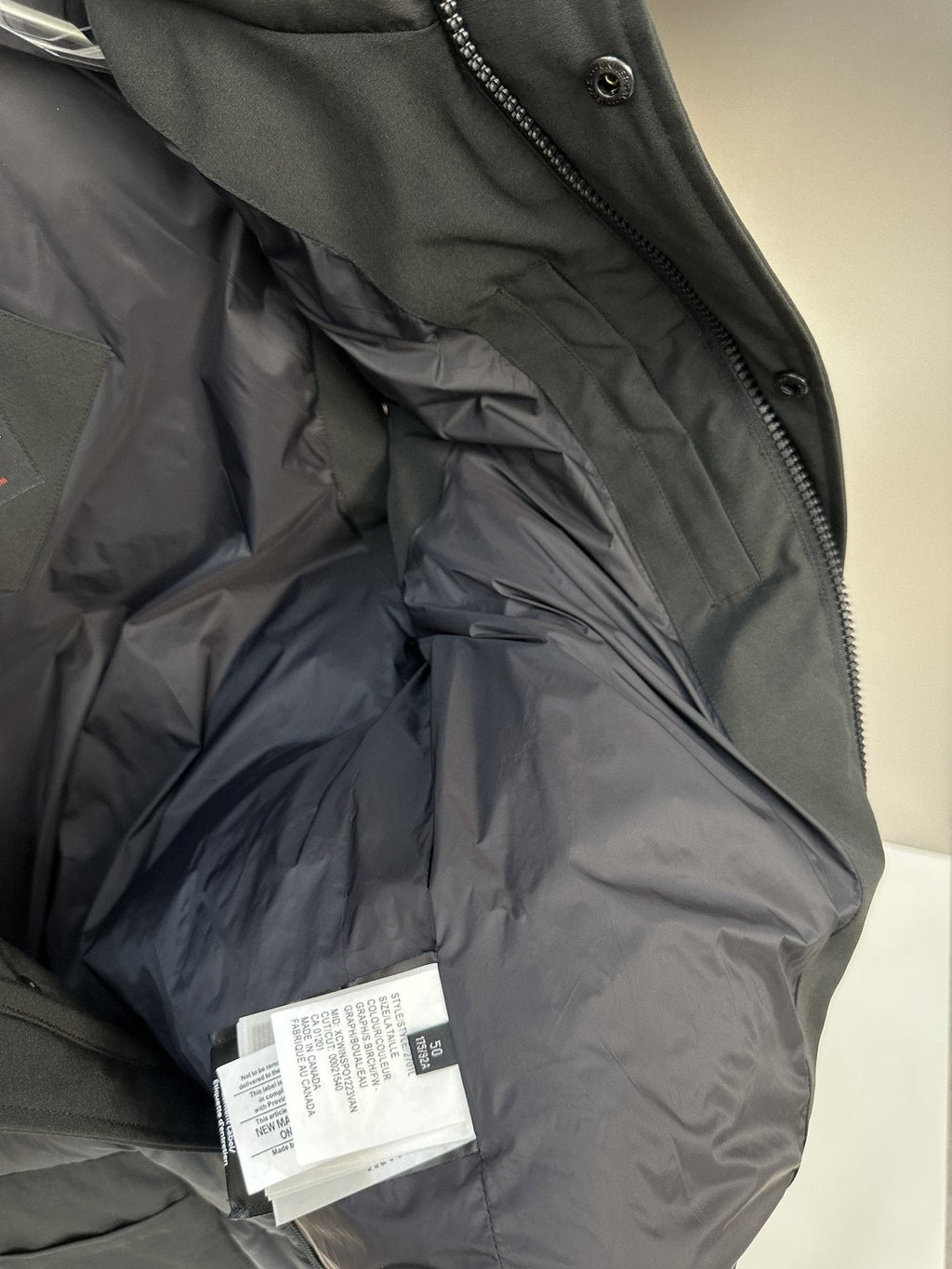 Canada Goose Black Padded Utility Vest