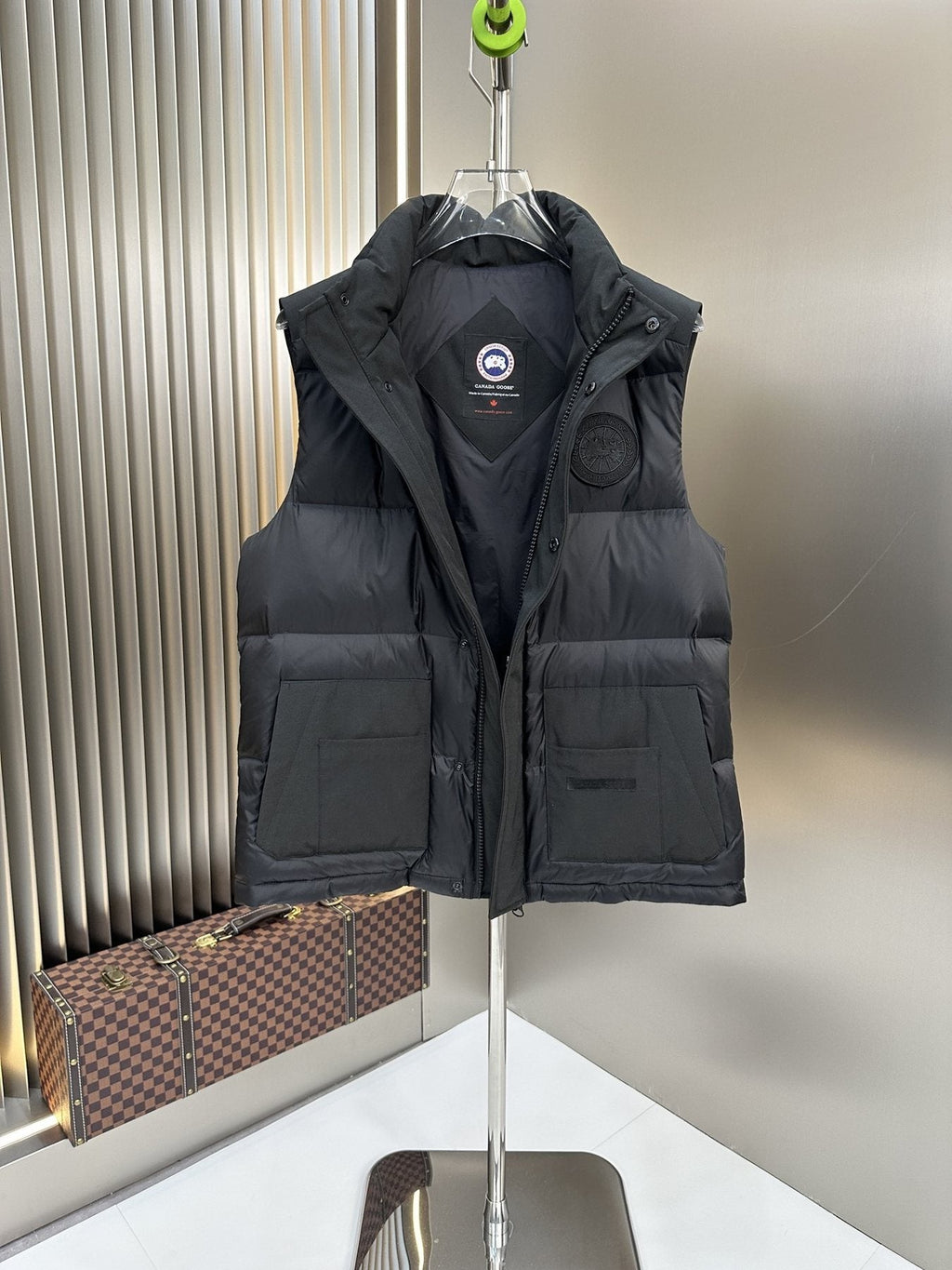 Canada Goose Black Padded Utility Vest