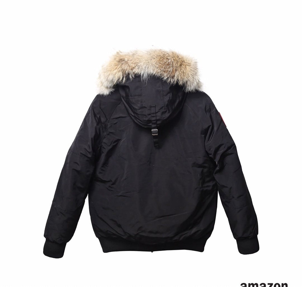 Canada Goose Fur-Trim Hooded Puffer Jacket