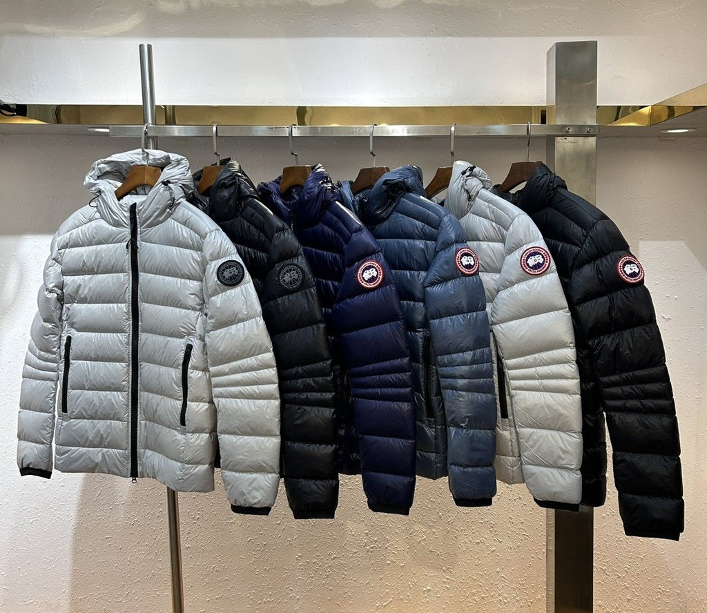 Canada Goose Hooded Short Down Jacket