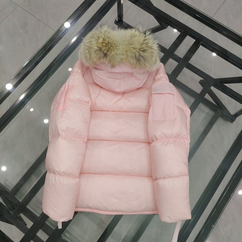 Canada Goose Fur-Trim Hooded Puffer Jacket