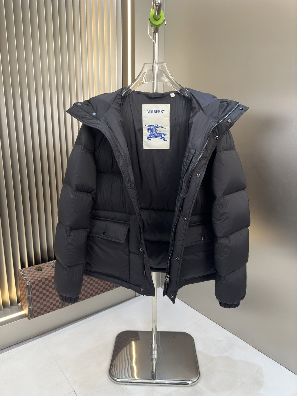 Burberry Hooded Quilted Puffer Jacket
