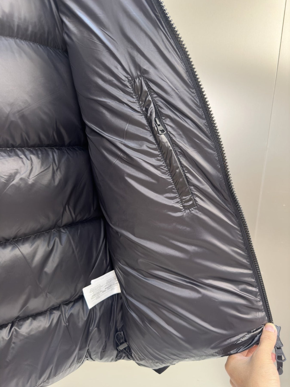 Burberry Black Hooded Puffer Jacket