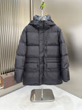 Burberry Black Hooded Quilted Puffer Jacket