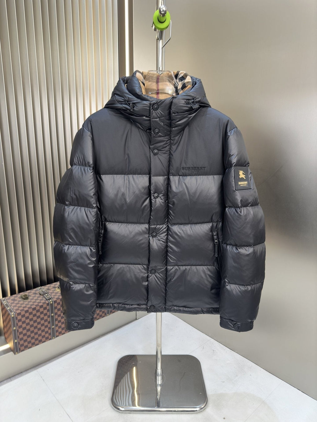 Burberry Hooded Quilted Puffer Jacket