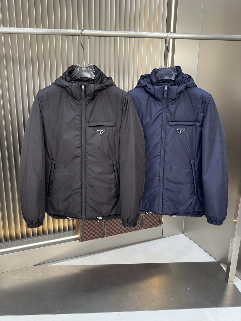 Prada Reversible Hooded Padded Jacket