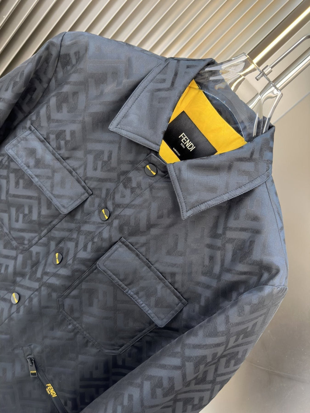 Fendi Quilted Monogram Jacket