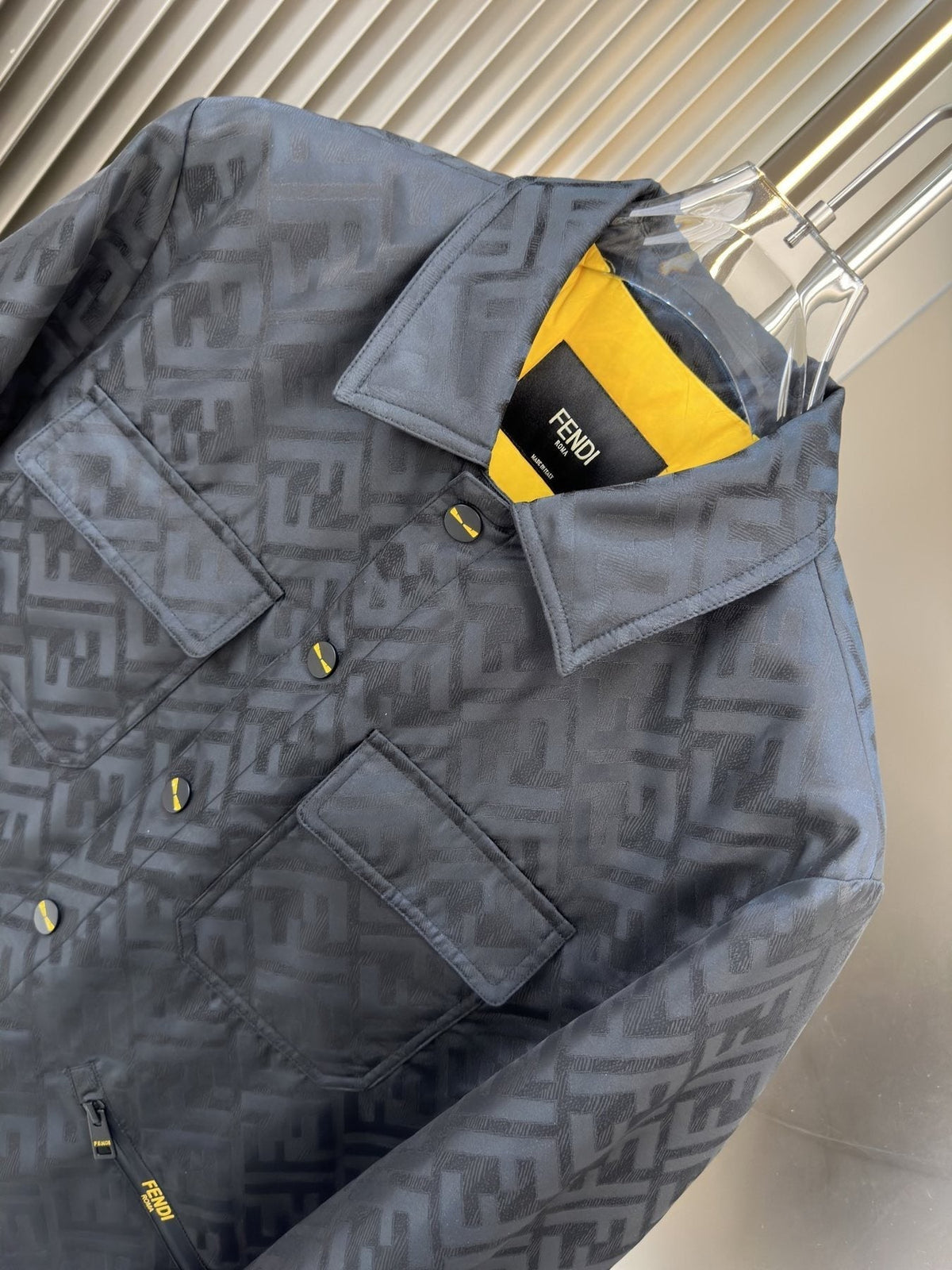 Fendi Quilted Monogram Jacket