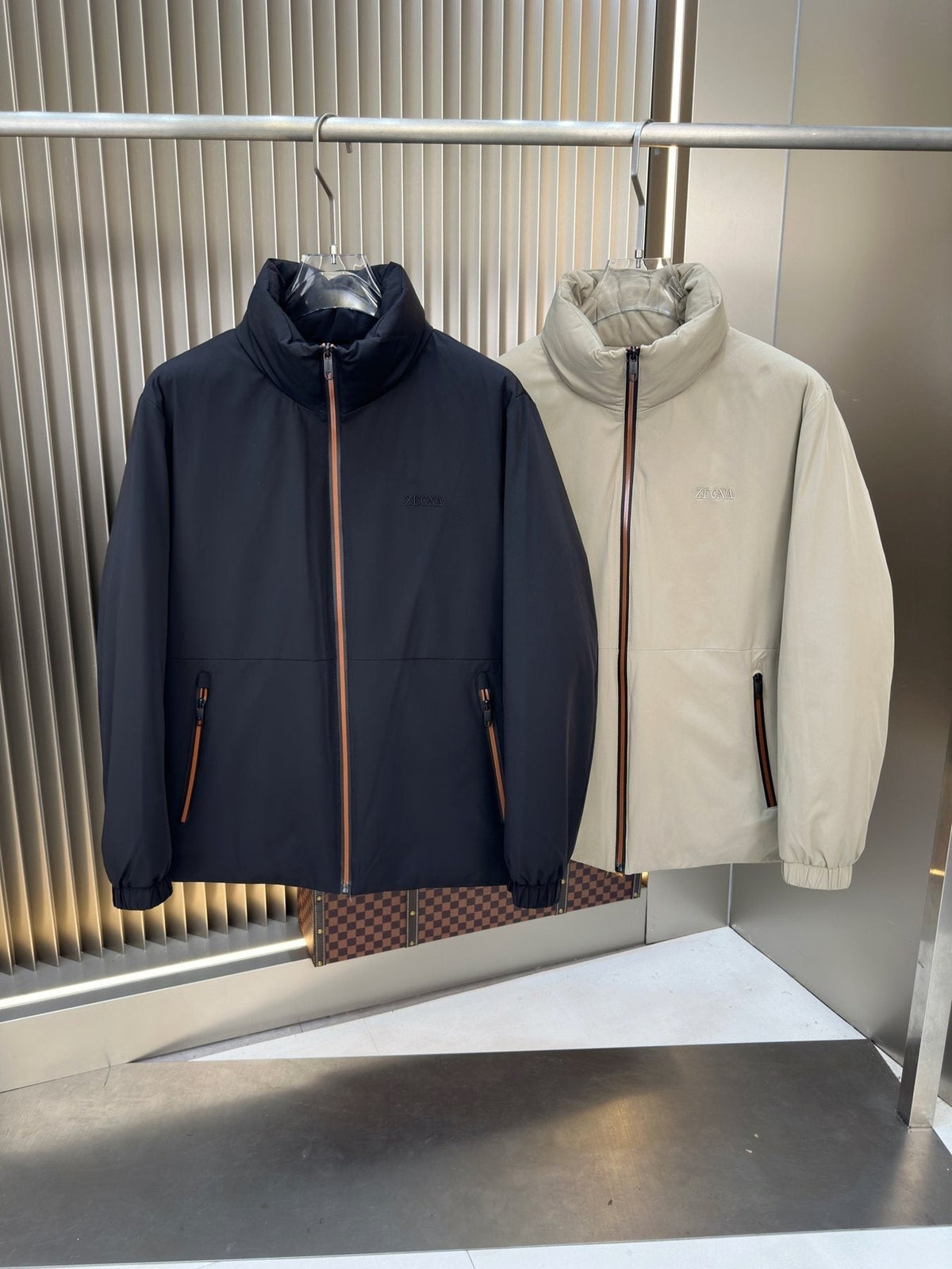 Zegna Reversible Quilted Puffer Coat