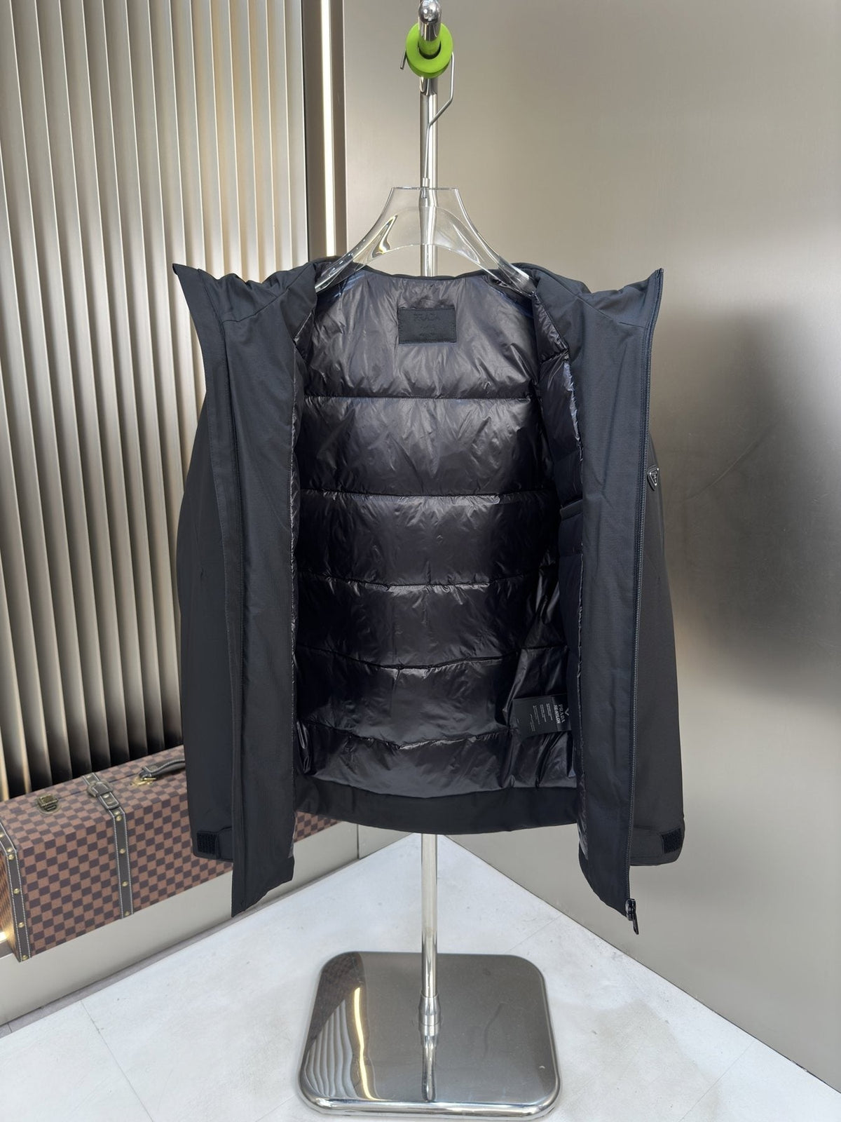 Prada Hooded Puffer Jacket