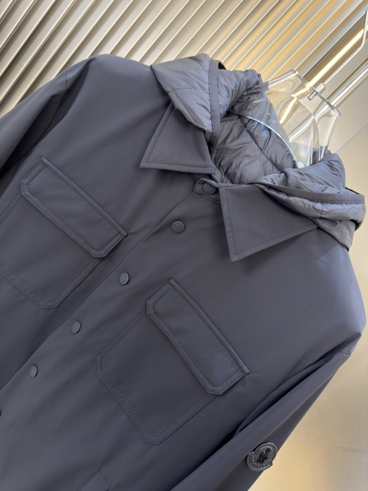 Moncler 2-in-1 Detachable Quilted-Liner Coat