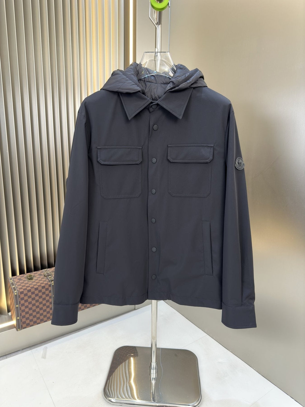 Moncler 2-in-1 Detachable Quilted-Liner Coat