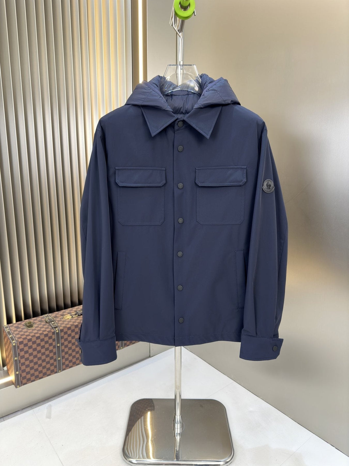 Moncler 2-in-1 Detachable Quilted-Liner Coat