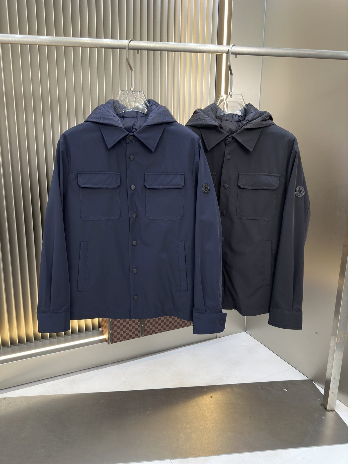 Moncler 2-in-1 Detachable Quilted-Liner Coat