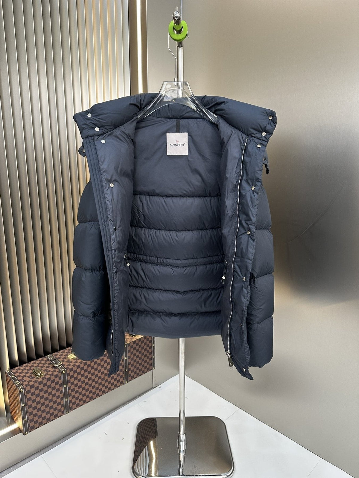 Moncler Hooded Quilted Puffer Coat