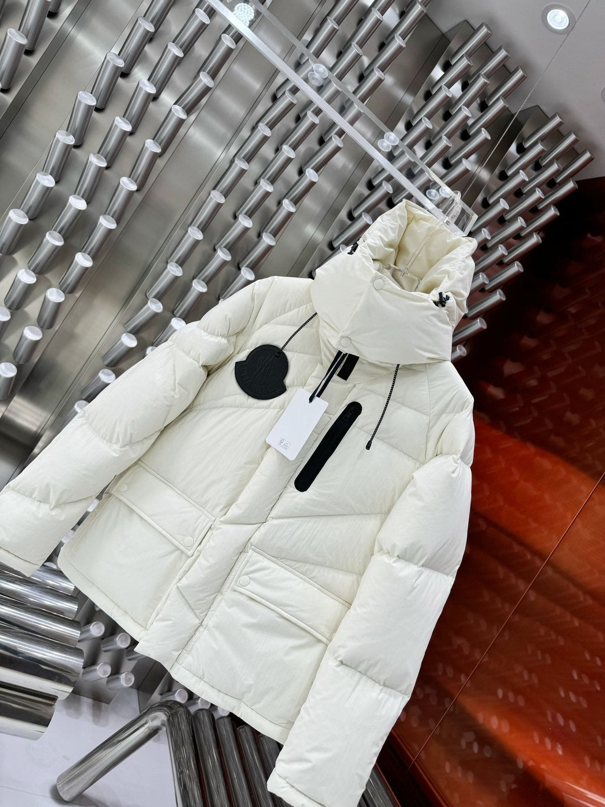 Moncler Hooded Quilted Puffer Coat