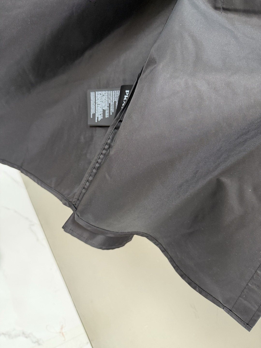 Prada Zip Detail Overshirt Jacket