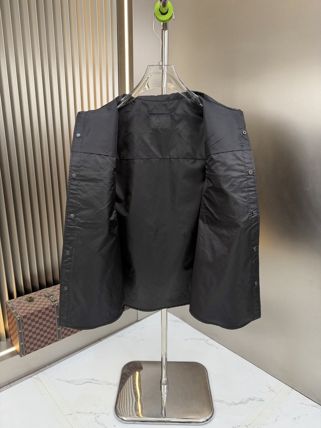 Prada Zip Detail Overshirt Jacket
