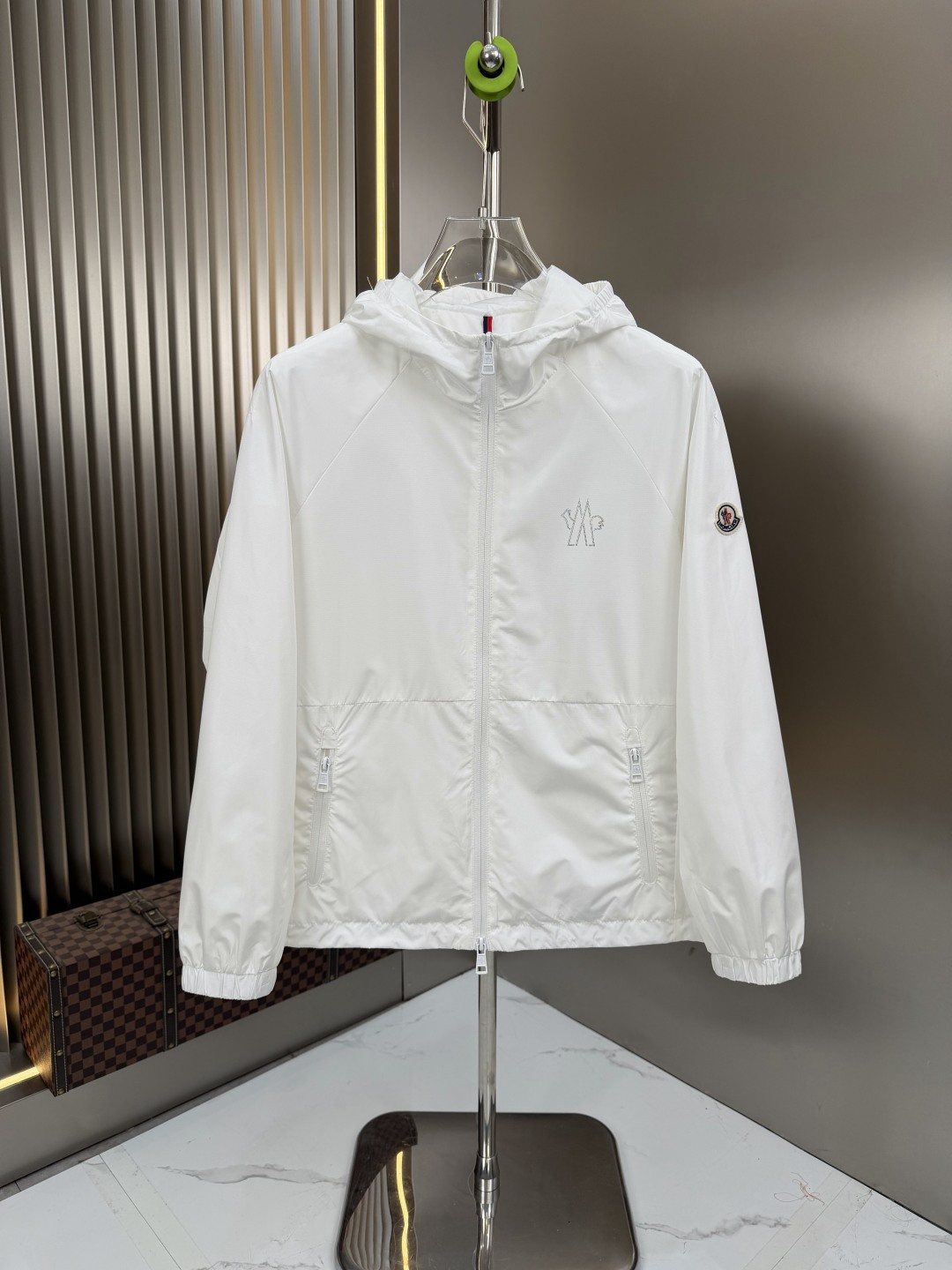 Moncler Hooded Zip-Front Outerwear