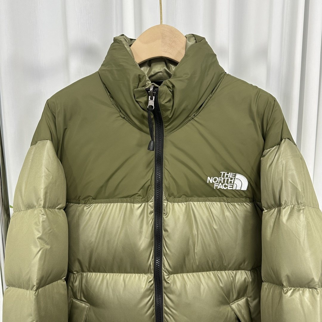 The North Face Color-Block Puffer Jacket