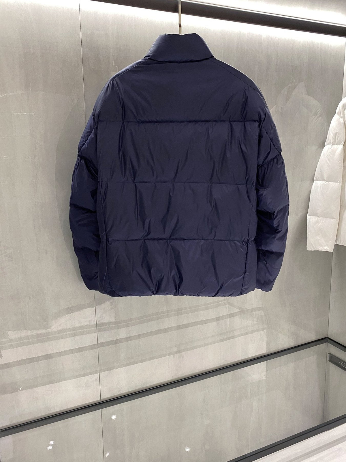 Prada Quilted Stand-Collar Puffer Jacket