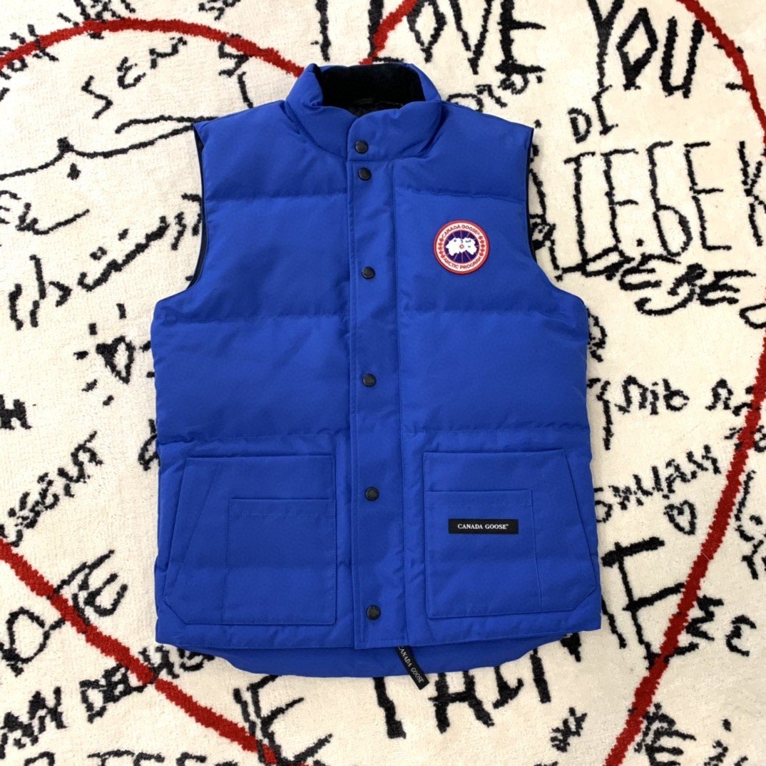 Canada Goose Quilted Snap-Front Vest