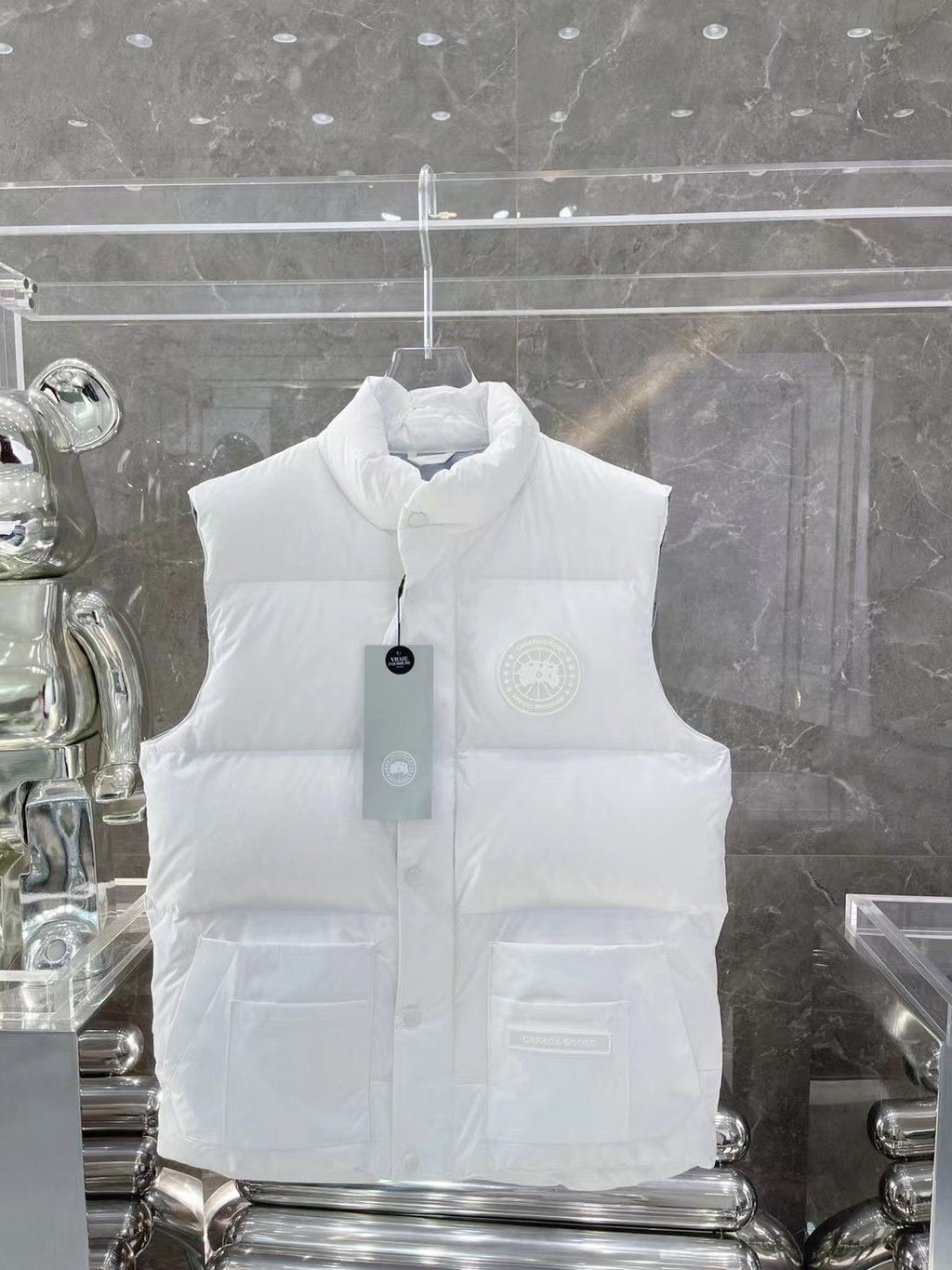 Canada Goose Quilted Snap-Front Vest