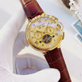 Cartier Gold-Tone Cream Dial Watch