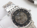 LONGINES Silver Black Dial Bracelet Watch