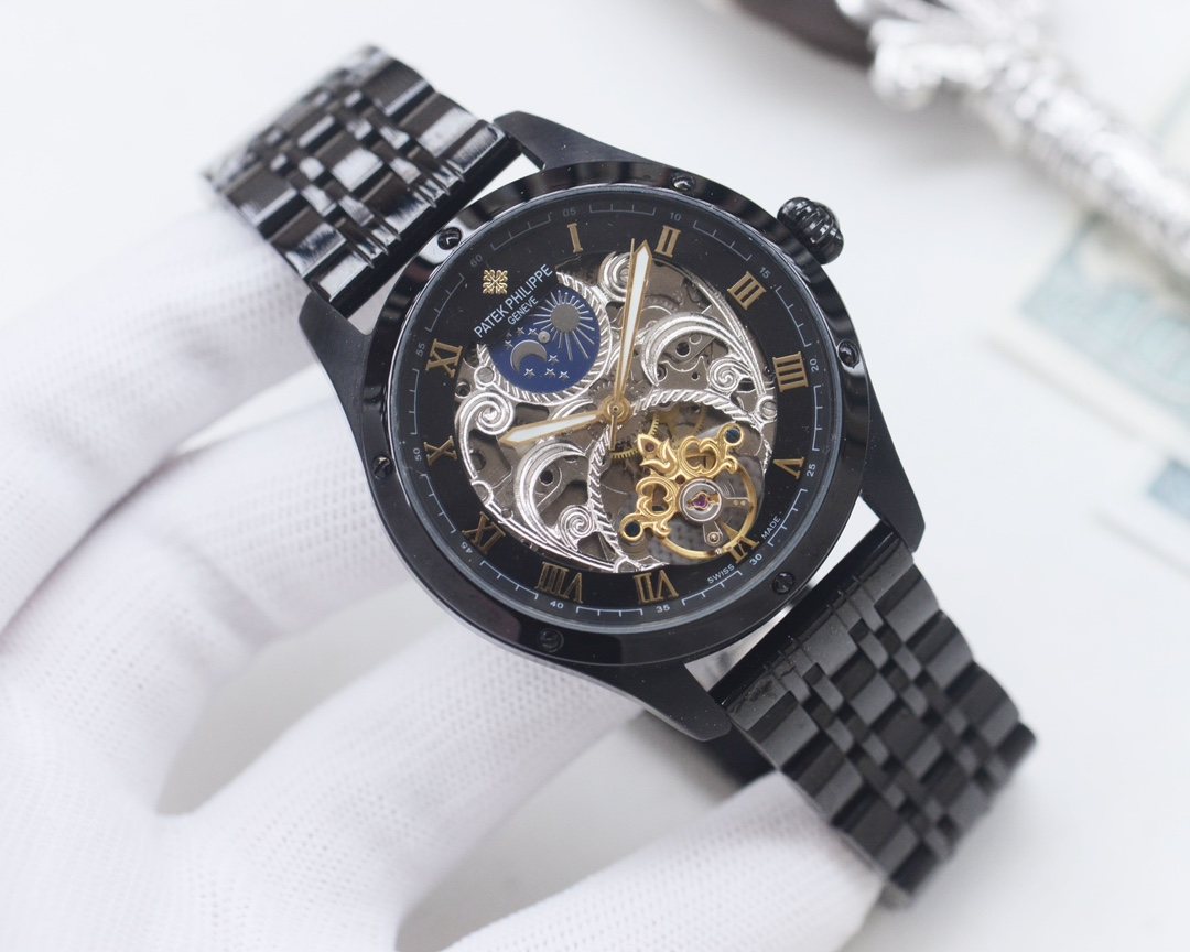 Patek Philippe Black Bracelet Watch