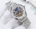 Patek Philippe Silver White Bracelet Watch