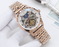 Patek Philippe Rose Gold White Bracelet Watch