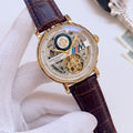 Patek Philippe Gold-Tone Skeleton Dial Watch
