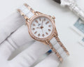 OMEGA Rose Gold White Dial Watch